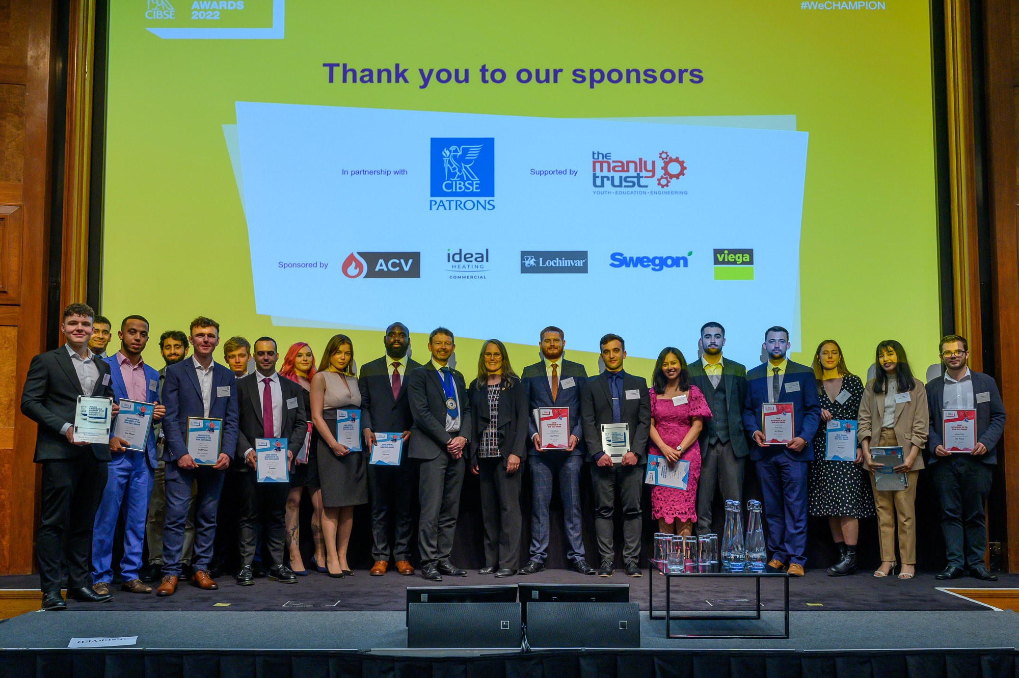 All shortlisted entrants for the CIBSE Young Engineers Awards 2022