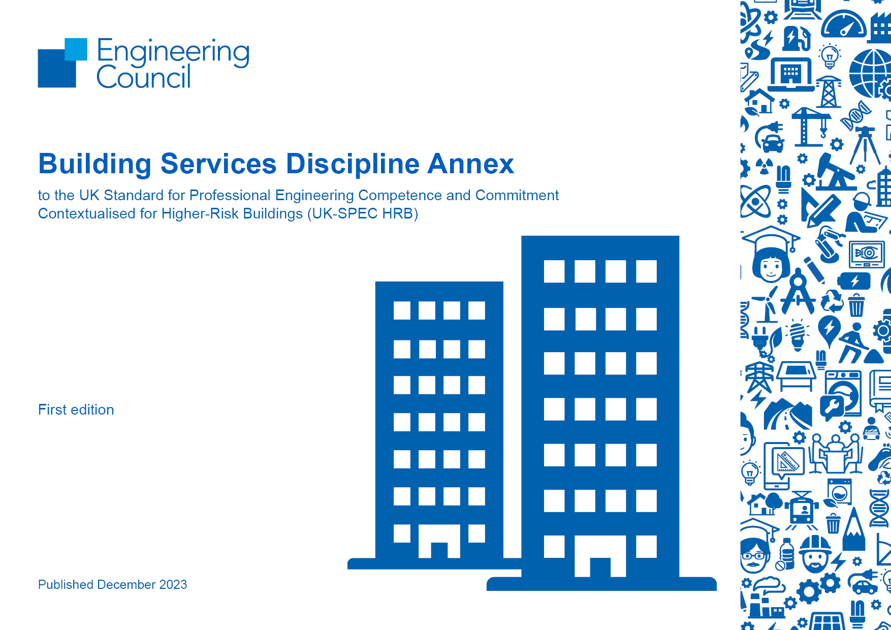 Cover of the UK-SPEC HRB Building Services Discipline Annex