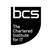 Text reads "BCS, The Chartered Institute for IT"