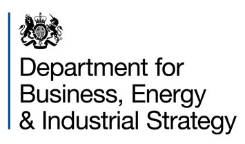 logo for UK government Department for Business, Energy & Industrial Strategy