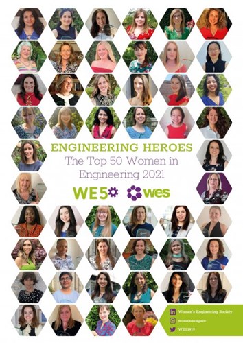 Montage of WES Top 50 Women in Engineering
