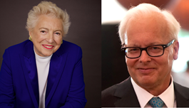 Dame Stephanie Shirley and Ray Ozzie