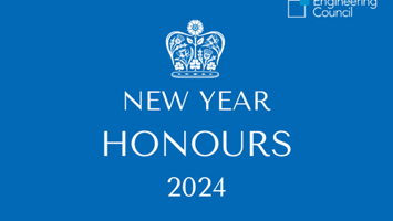 Registered engineers and technicians recognised in the New Year Honours 2024